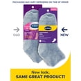 thumbnail image 4 of Dr. Scholl's Women's Soothing Spa Low Cut Gripper Socks, 3 Pack, 4-10, 4 of 11