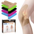 thumbnail image 1 of Cinta de kinesiología KTQUICK precortada, 24 piezas, impermeable, para rodilla, 1 of 9