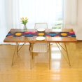 thumbnail image 3 of Yayeee Table Runner 70 inches Long Home Kitchen Dinning Party Decoration, Futuristic Circles, 3 of 7