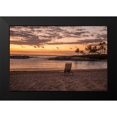 thumbnail image 2 of Murdock, Ramona 18x13 Black Modern Framed Museum Art Print Titled - Sunset on The Beach, 2 of 5