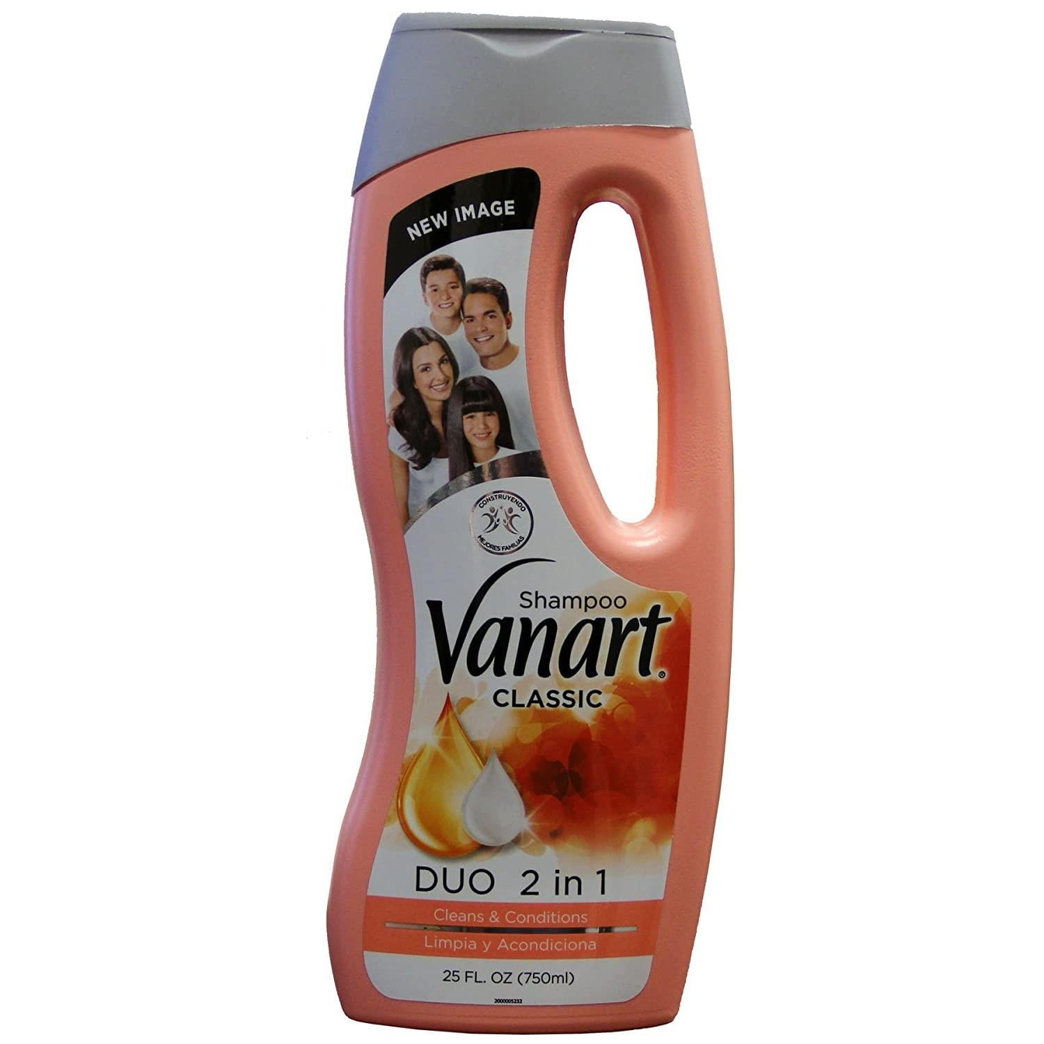 Vanart Shampoo Duo 2 in 1 Cleans & Conditions 25 Oz.