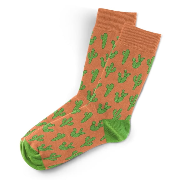 Sillies Socks Cactus Socks - Funny Novelty Unisex Sock Set, Woven Art, Fun Unique Patterns And Designs