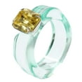 thumbnail image 2 of Anillo de diamantes de color gelatina, dulce y colorido, femenino y lindo, anillo de resina, anillo de diamantes, 2 of 3
