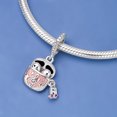 thumbnail image 2 of 925 Sterling Silver Earphone Music Dangle Charm For Bracelets & Bangle Pendant Jewelry, 2 of 5