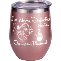 Drink Lover Gifts Drinker Finding Nemo Dory Present for Women Mug Cup Wine Glass Tumbler Coffee Idea