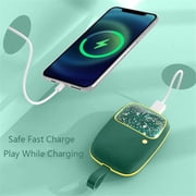 QJUHUNG Portable Charger 20000 Portable Charger, 20000mAh Power Bank with PowerIQ Technology and USB-C Input, High-Capacity External Battery Compatible with iPhone, Samsung, iPad, and More