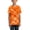 Orange, variant on Youth Tiger Stripe Tie Dye 100 Cotton Crew Neck Short Sleeve T Shirt