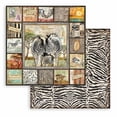 thumbnail image 3 of Stamperia Double-Sided Paper Pad 8"X8" 10/Pkg-Savana, 10 Designs/1 Each, 3 of 9