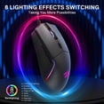 thumbnail image 4 of Ratón para juegos Redragon M730 con cable RGB 10000 DPI ligero, 4 of 8