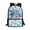 Blue Marble Floral, variant on HUIACONG Purple Galaxy Dragon Backpack for Middle School Girls Large Capacity Breathable Padded Straps for Boys Girls Elementary High School Daily Use