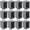 1 Gang Gray-12, variant on 4 Gang 3 PVC Wall Electrical Outlet Box 60 Cubic Inch