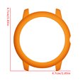 thumbnail image 3 of Smartwatch Frame Cover Wristwatch Case Cover frame PC PC Shell Replacement for Haylou Solar LS05, Orange, 3 of 7