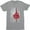 Athletic Heather, variant on Boxing Gloves - Gym Training Pride Patriotic Men's Fighter T-Shirt