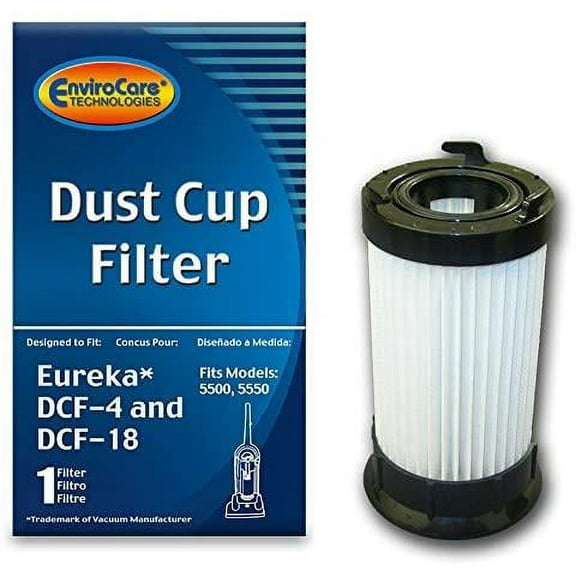EnviroCare Replacement HEPA Dust Cup Filter for Eureka DCF-4 & DCF-18