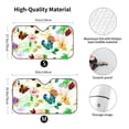 thumbnail image 3 of Disketp Windshield Sun Shade, Car Sun Shade For Front Window Floral Vintage Sunshades Sun Visor Protector Blocks Uv Rays Foldable, 3 of 9