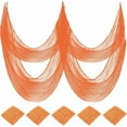 thumbnail image 6 of Hvmvliv Halloween Creepy Cloth 72in Halloween Spooky Fabric Cloth - Scary Gauze Creepy Cloth for Halloween Party Yard Wall Doorway Outdoors Suitable for Indoor Outdoor Halloween Decoration Orange, 6 of 6