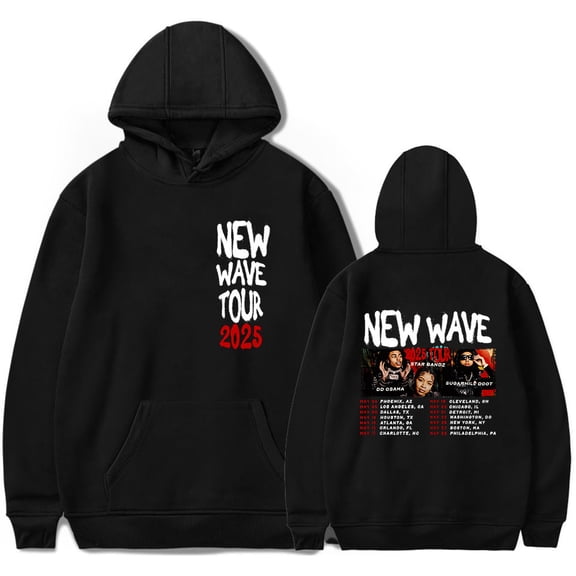 DD Osama New Wave Tour 2025 Men/Women Hoodies Sweatshirt Fashion Streetwear Casual