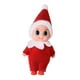 thumbnail image 2 of Mini muñecos de de juguete, pequeños adornos de muñecos de , adorables muñecos de de juguete de Navidad, muñecos de Navidad para , Rojo mayimx Muñecas Elfas, 2 of 9
