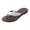 Silver, variant on Womens Sparkly Rhinestones Feather Flip Flops Metallic Bling Flat Dressy Thongs Beach Slides Sandals 2026 Summer