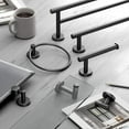 thumbnail image 3 of Gatco 4240AMX Latitude II 30" Towel Bar, Matte Black, 3 of 4