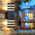 thumbnail image 3 of Lámparas de pared para exteriores DASTOR DASTOR Dusk to Dawn, 110 V, IP65, paquete de 2, 3 of 7