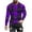 Blue, variant on Flannel Shirt for Men Fashion Casual Printing Round Neck Long Sleeve Pullover Printed Print Blouse Purple 4X
