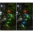 thumbnail image 4 of Campanas de viento solares que cambian de color, luces solares para exteriores, regalo de jardinería, regalos de cumpleaños para mamá, abuela, luces móviles decorativas para jardín Akmoler, 4 of 8