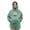 Mint Green, variant on Pet Pouch Hoodie, Women Oversized Sweatshirts with Large Pocket Fleece Kangaroo Pouch Hoodie Hooded Pet Carrier Pullover