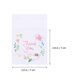 thumbnail image 3 of 100 Pcs Self Adhesive Thank You Rose Flower Decorated Packaging Bags for Candy and Cookies 7x10cm, 3 of 3