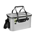 thumbnail image 2 of Colaxi Seau Pliable Seau Portable, Léger, Multifonctionnel Protection Seau pour Jardinage Camping Extérieur Gris m, 2 of 8