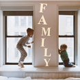 thumbnail image 2 of 30cm Blank Wooden Letters Unfinished Wood Slices Sign Board for Home Sign Wall Decor DIY Craft Projects (O), 2 of 5