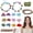 Butterfly DIY Flower Crowns, variant on DIY Flower Crowns Making Kit, 149 count Rose Sunflower Floral Headband Making Kit, DIY Creativity Fairy Flower Hair Accessories Craft Set for Women Make Your Own Princess Arts Gifts