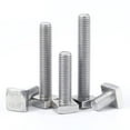 thumbnail image 3 of 10 Pcs 304 Stainless Steel Square Head Structural Bolts Screws M4x20mm., 3 of 4