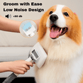 thumbnail image 3 of Dr. Milou CalmCare Cordless Pet Grooming Vacuum Kit, Low-Noise 5-in-1 Grooming & Vacuum System with Clippers & Brushes, 3 Suction Levels, for Dogs & Cats, 3 of 8