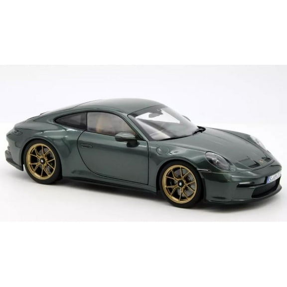 2021 Porsche 911 GT3 Malachite Green Metallic 1/18 Die Cast Model Car by Norev
