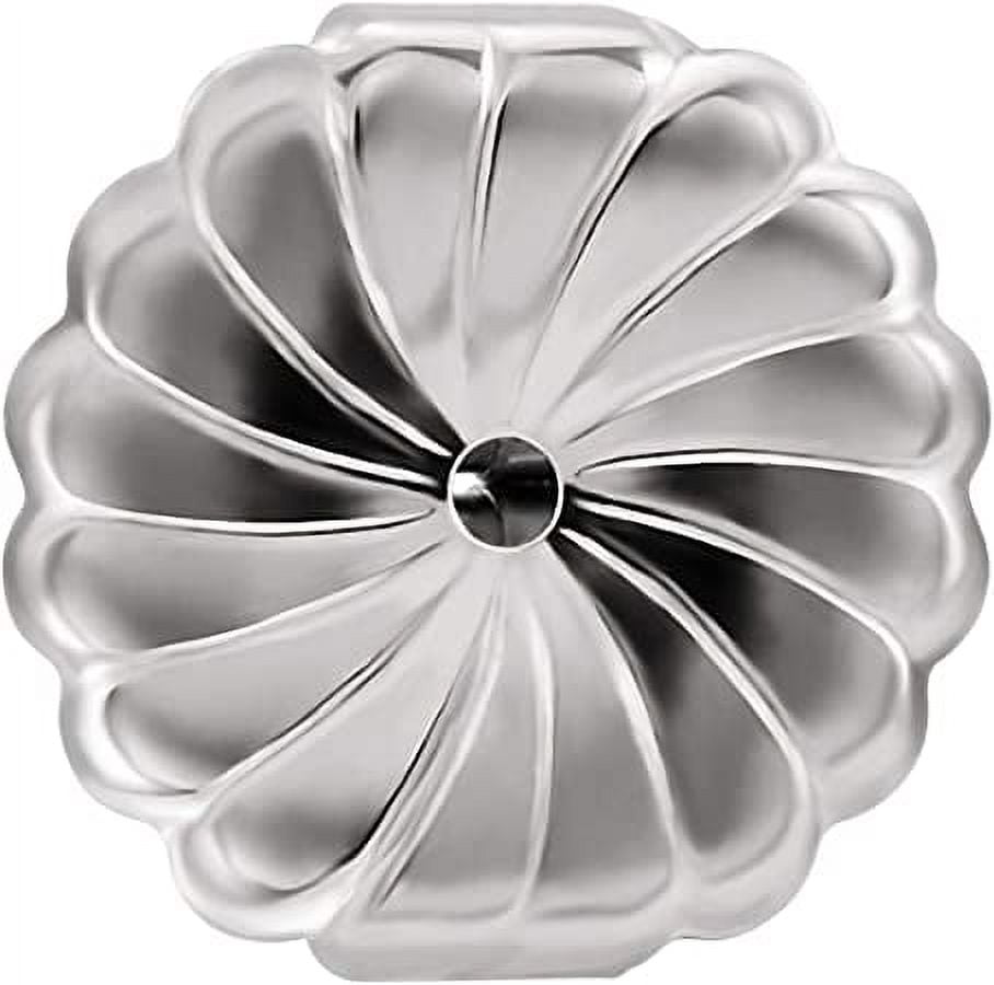 Platinum Jumbo Extra Large 9.4mm Friction Butterfly Push Back for Stud Earring Post (1 Piece)