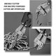 thumbnail image 5 of Bolt Cutters, Steel Wire Cutter 8in Heavy Duty Cr-V Cable, Chain, Spring Loaded Pliers with Soft Rubber Comfort Grip, Cutter for Chains, Padlocks, Met, 5 of 5