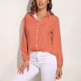 thumbnail image 3 of FRUIT PUNCH RED Long Sleeve Blouse Woman Streetwear Casual Shirts Summer Oversize Woman Streetwear Clothing Birthday Present, 3 of 7