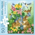 thumbnail image 2 of Bits & Pieces 50‑Pc A Touch of Spring Bunny & Flowers Puzzle, 15×19in, 2 of 10