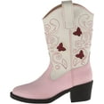 thumbnail image 7 of Roper Western Boots Girls Butterfly Child Pink 09-018-1201-1215 PI, 7 of 7
