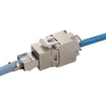 thumbnail image 2 of Módulo Keystone Cat 6a 12x - conector stp - RJ45 blindado, montaje a presión, cable desnudo Cat 500 MHz, 10 Gbps, 2 of 5