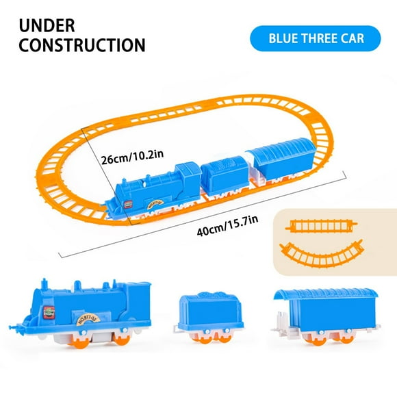 Creative Assembled Electric Train Rail Car Car Diy Educational Children's Toy