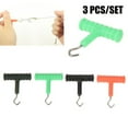 thumbnail image 5 of 3pcs/set New ABS Material Stainless Steel Brand Tackle of Carp Fishing Knot Puller Rig Making Tool Terminal 3PCS ORANGE, 5 of 8