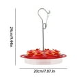 thumbnail image 3 of YANHAIGONG Summer Hummingbird Feeder Hanging Hooked Hummingbird Feeder Garden Bird Feeder Feeding Bird Feeder, 3 of 9