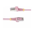 thumbnail image 3 of STARTECH 50FT PINK CAT6A ETHERNET CABLE, SNAGLESS RJ45, 10G, 100W POE, S/FTP, LS, 3 of 4