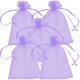 thumbnail image 1 of Bolsa para Dulces PouchyLilac 5Pzas Morado 5x7cm Tela Bolsa Organza., 1 of 3