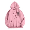 thumbnail image 3 of WILLBEST Sudaderas Navideñas para Hombre y Mujer, Suéter con Estampado De Coco De Color Sólido para Otoño e Invierno, Suéter con Capucha De Manga Larga y Bolsillo XXGrande, 3 of 5