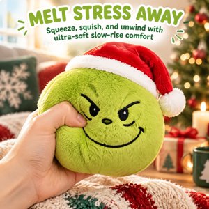 Plush Stuffed Dumpling Squishies Giant Plush Dumpling Squishies Squeeze Toys Christmas Balls Squishies Toys Adults Home Office Decor Holiday Gift