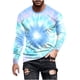 thumbnail image 2 of Blusas y camisas de manga larga con cuello redondo para hombre, blusas casuales de cuello redondo y manga larga, camisetas estampadas, blusas para hombre, 2 of 5