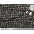 thumbnail image 3 of Soimoi Poly Georgette Fabric Artistic Floral Printed Craft Fabric by the Yard 42 Inch Wide, 3 of 3